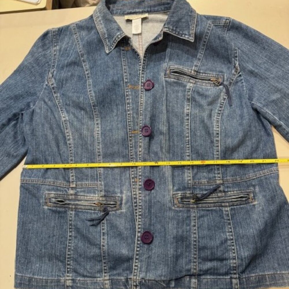 Jones New York Denim Jacket - Picture 3 of 9